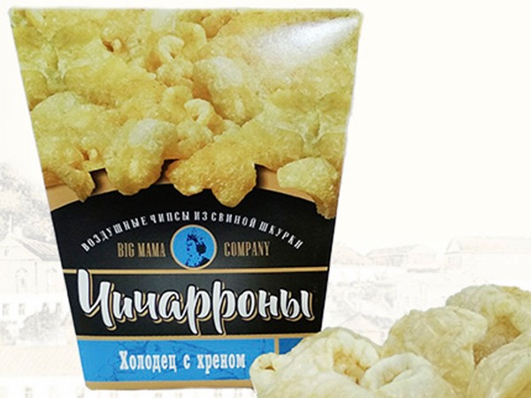 Чичарроны со вкусом холодца и хрена в Челябинске