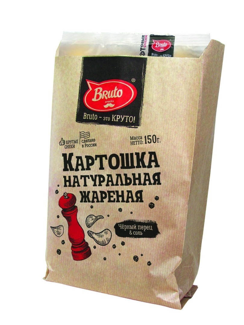 Картофель «Бруто» черный перец 130 гр. в Челябинске