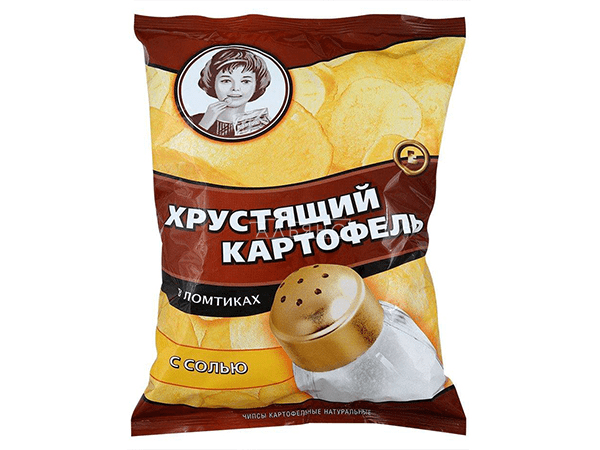 Картофельные чипсы "Девочка" 160 гр. в Челябинске