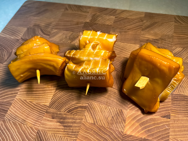 Шашлычок из кальмара х/к в Челябинске