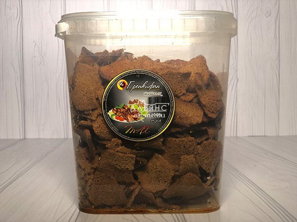 Ржаные гренки со вкусом шашлыка в Челябинске
