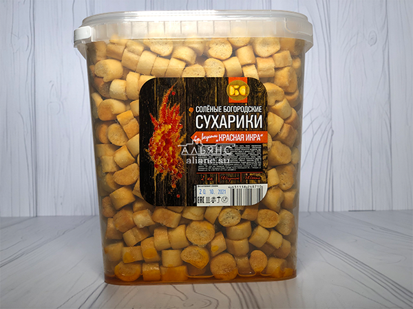 Сухарики с красной икрой в Челябинске