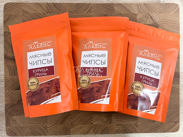 Мясо (АЛЬЯНС) вяленое курица "Гриль" 50 гр. в Челябинске