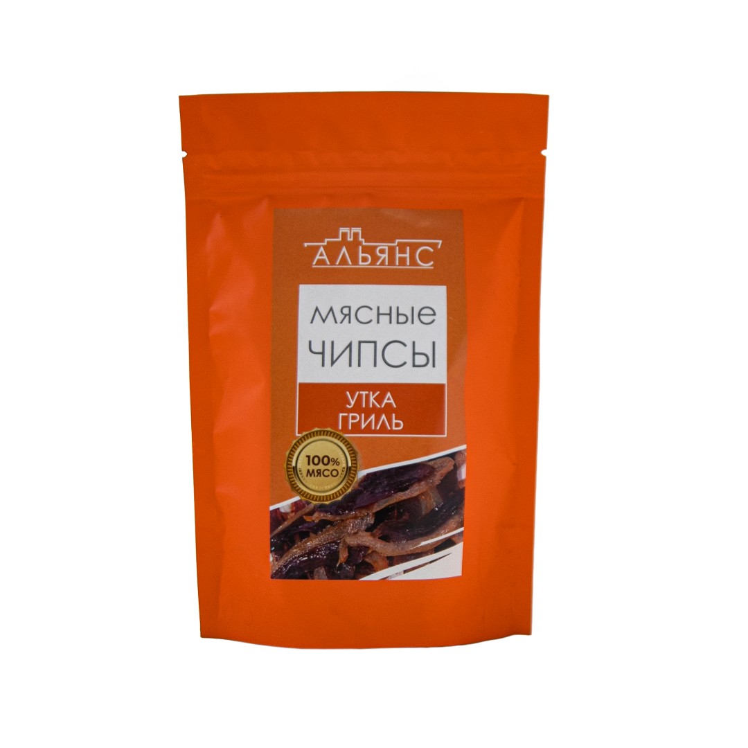 Мясо (АЛЬЯНС) вяленое утка гриль (50 гр) в Челябинске