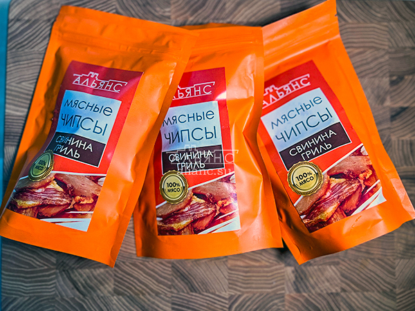 Мясо (АЛЬЯНС) вяленое свинина "Гриль" 50 гр. в Челябинске