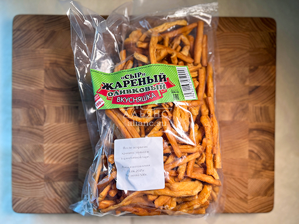 Жареный сыр "ВКУСНЯШКА" (Оливковый) 500гр. в Челябинске