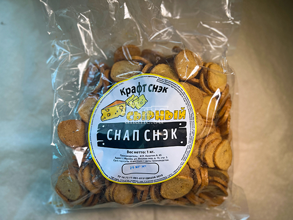 Снапсы ПШЕНИЧНЫЕ "Сыр" в Челябинске