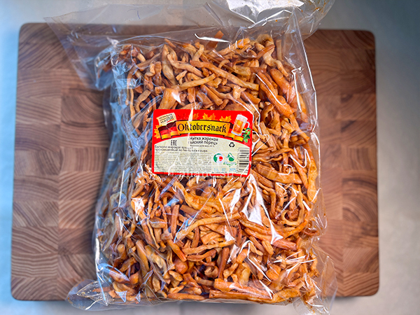 Нитка ЖАРЕНАЯ "Тайский перец" Oktobersnack 1 кг (сырный продукт) в Челябинске