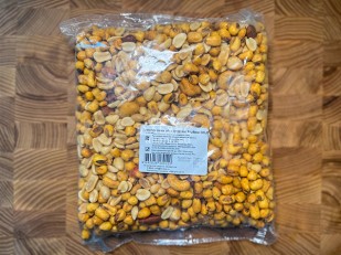 БОБАРАХИС Арахис премиум со вкусом холодец и хрен 1кг: Ореховая смесь ж/с с кукурузой со вкусом 