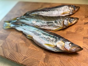 Микс японский: Корюшка с икрой вяленая ГОСТ (крупная)