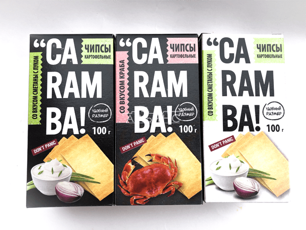 Чипсы "CARAMBA" ассорти 100 гр. в Челябинске